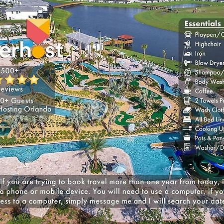 I - New 4 Bedroom Home - 5 Miles To Disney - Free Water Park - Private Pool Kissimmee Exterior photo